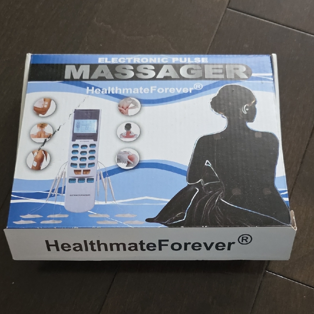 Electronic Pulse Massager - Blue